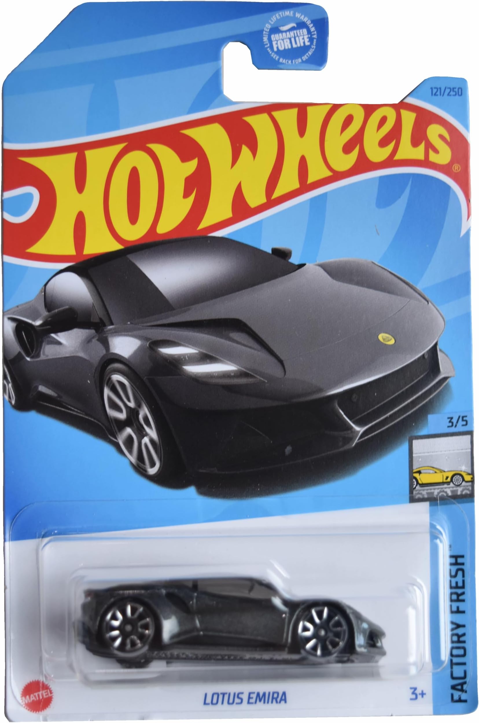 Hot Wheels Lotus Emira, Factory Fresh 3/5 [Gray] 121/250