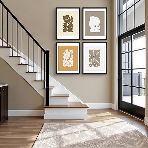 Vista 190 de Frametory, Los marcos de 16 x 20 pulgadas muestran imágenes de 11 x 14 pulgadas con paspartú o fotos de 16 x 20 pulgadas sin paspartú, vidrio Plata