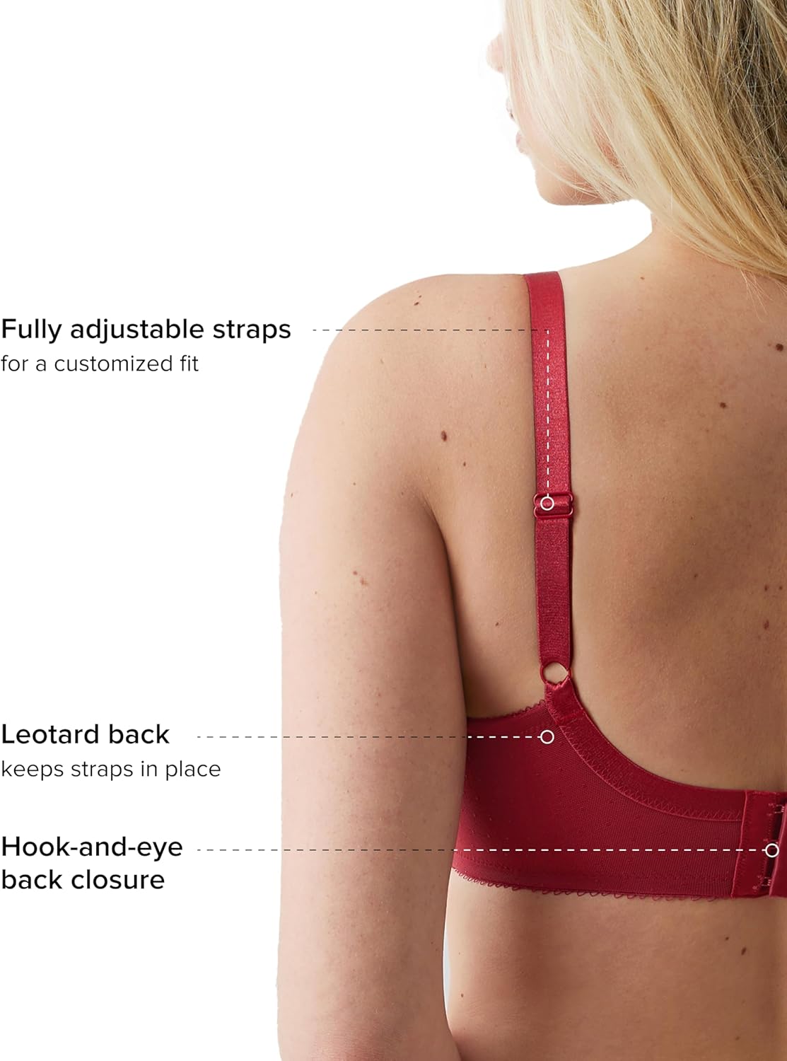 Wacoal Women's Simone Sport Unlined Full Coverage Underwire Sports Bra, 855170