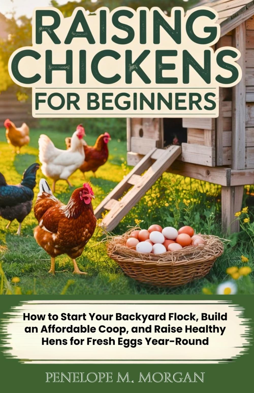 Raising Chickens for Beginners: How to Start Your Backyard Flock, Build an Affordable Coop, and Raise Healthy Hens for Fresh Eggs Year-Round