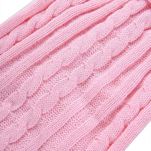 Miniatura 9 de Chborchicen - Suéter de punto para perros pequeños suéter de punto para mascotas gatos abrigado sudadera para perro ropa de invierno suéter para