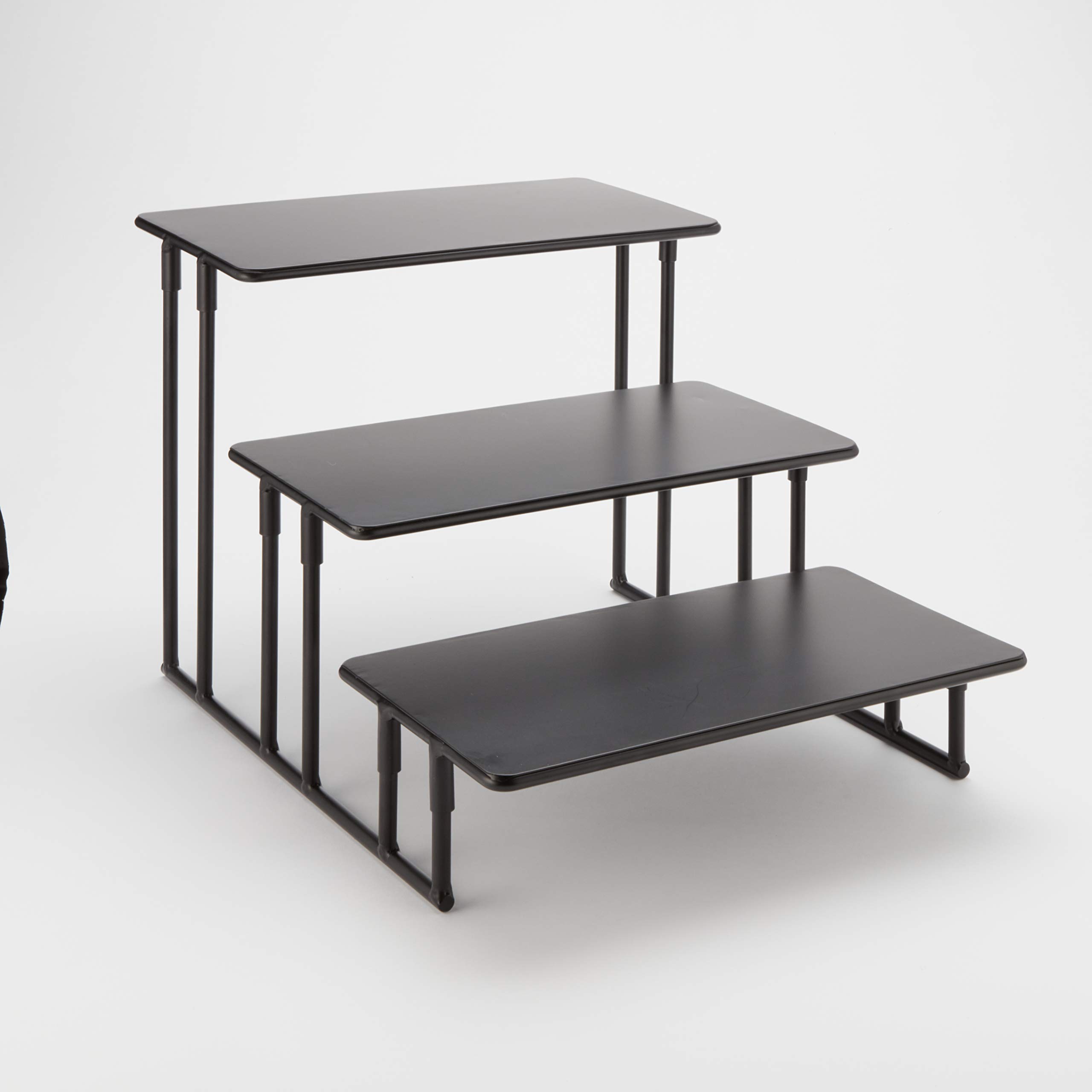 American Metalcraft ISP18 Soporte rectangular de tres niveles,
