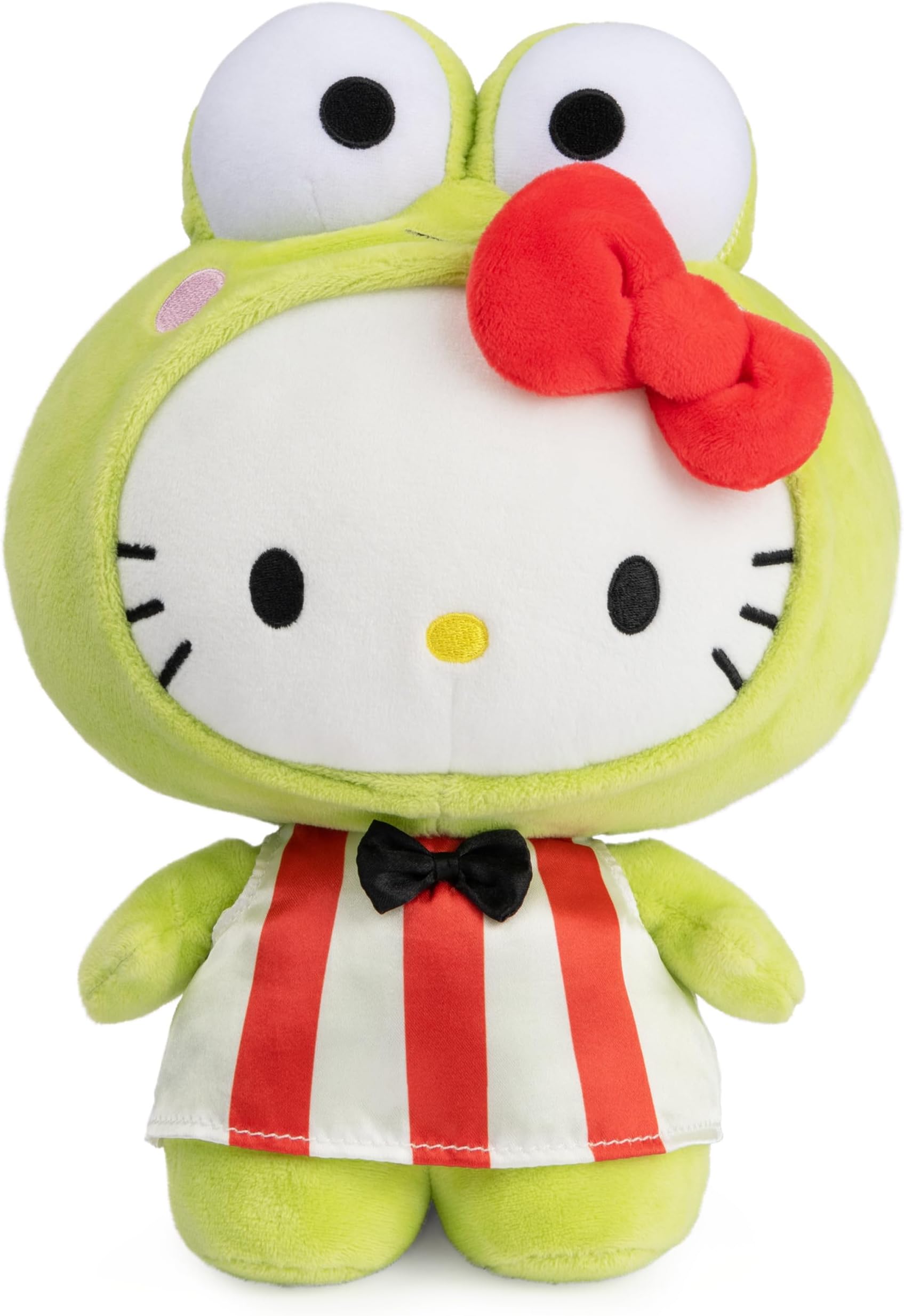Sanrio Hello Kitty Keroppi Plush Toy, Premium Stuffed Animal for Ages 1 and Up, Green, 9.5"