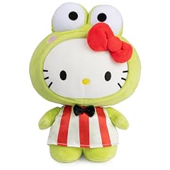GUND Sanrio Hello Kitty Keroppi Plush Toy Premium Stuffed Animal for Ages 1 and Up Green 9 5