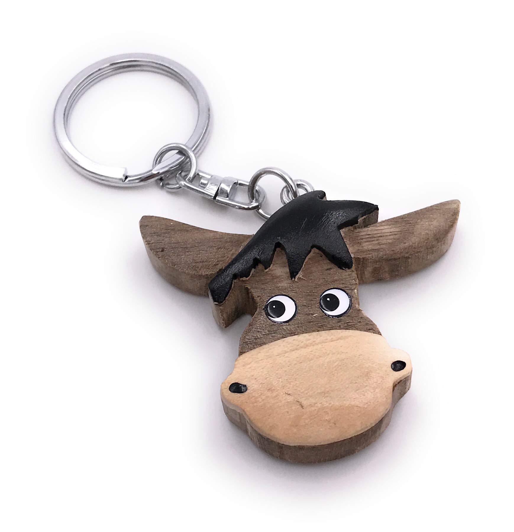 Porte-clés En Peluche Loutre - Taille 10 Cm, Cadeau Mignon Pour Ami, Famille, Enfant
