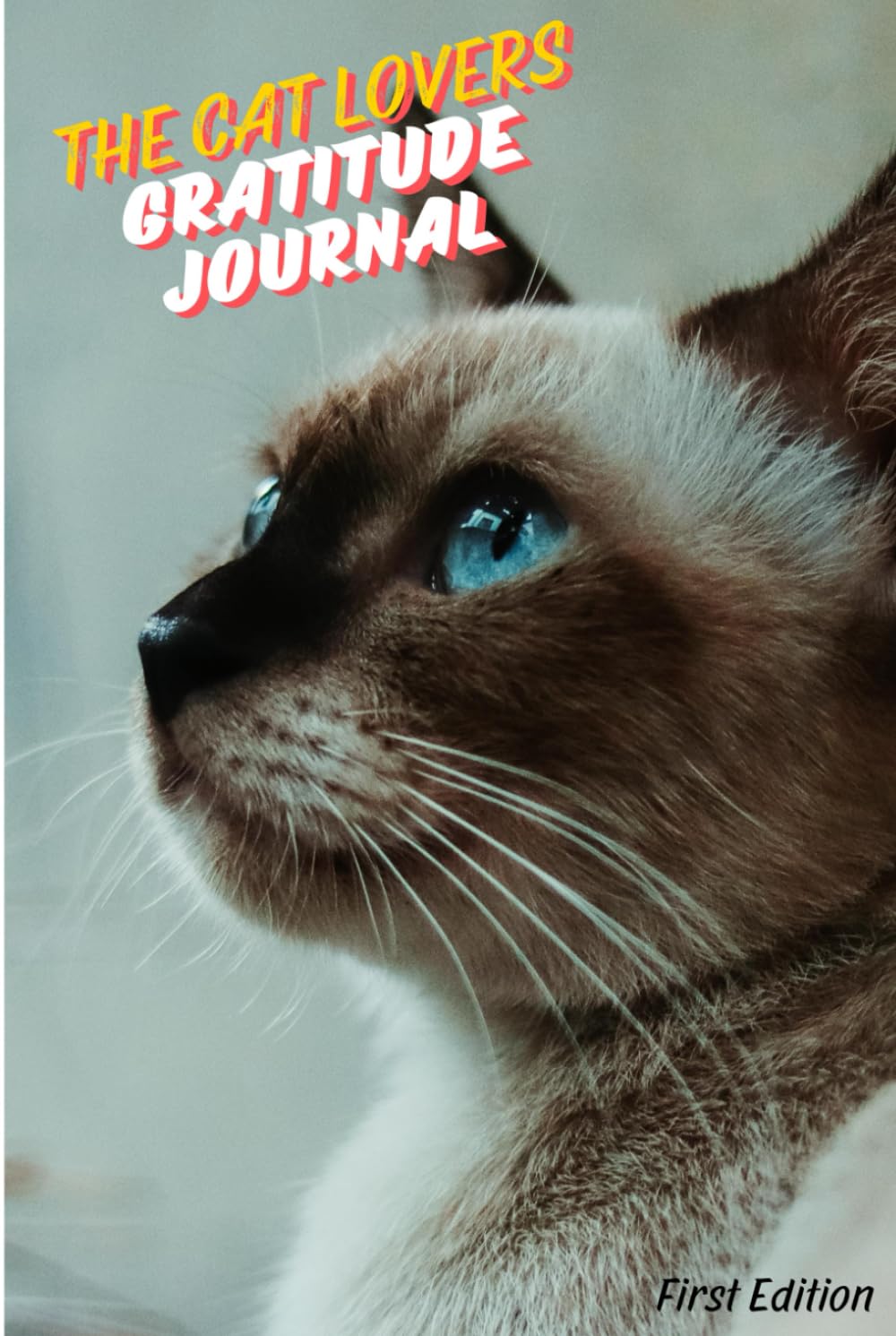 Cadeau pour amoureux des chats carnet de gratitude et de développement personnel