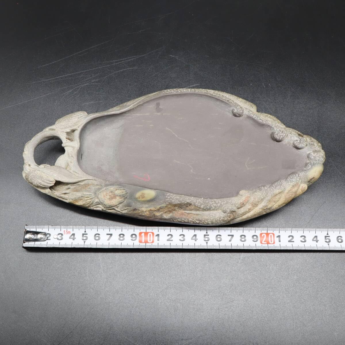 硯／書道／アンティーク台座付き硯 【公式通販】