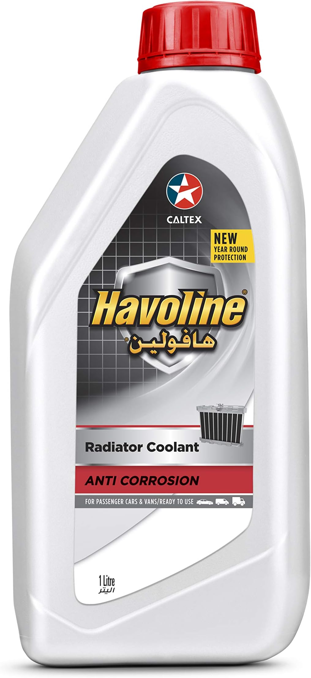 HAVOLINE RADIATOR COOLANT (12X1) CALTEX -RED