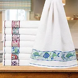 Kit 10 Panos de Prato Felpudo Premium Central Toalhas