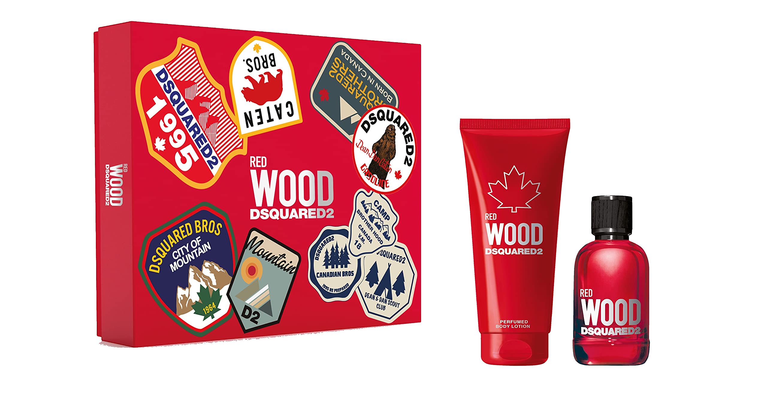 Dsquared2 Red Eau De Toilette, 100 ml Gift Set