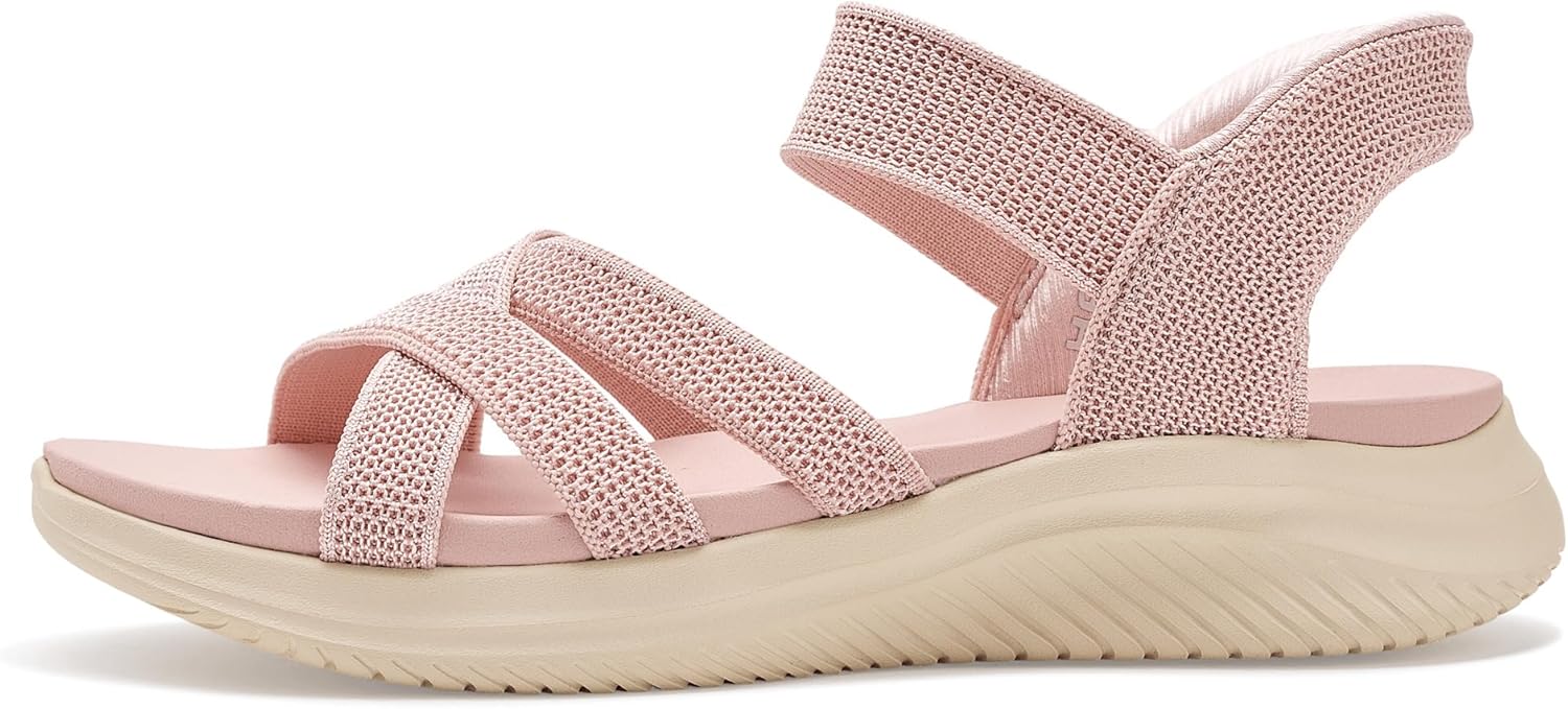 Skechers Women's Ultra Flex 3.0 Sandal - Forever Better Hands Free Slip-ins