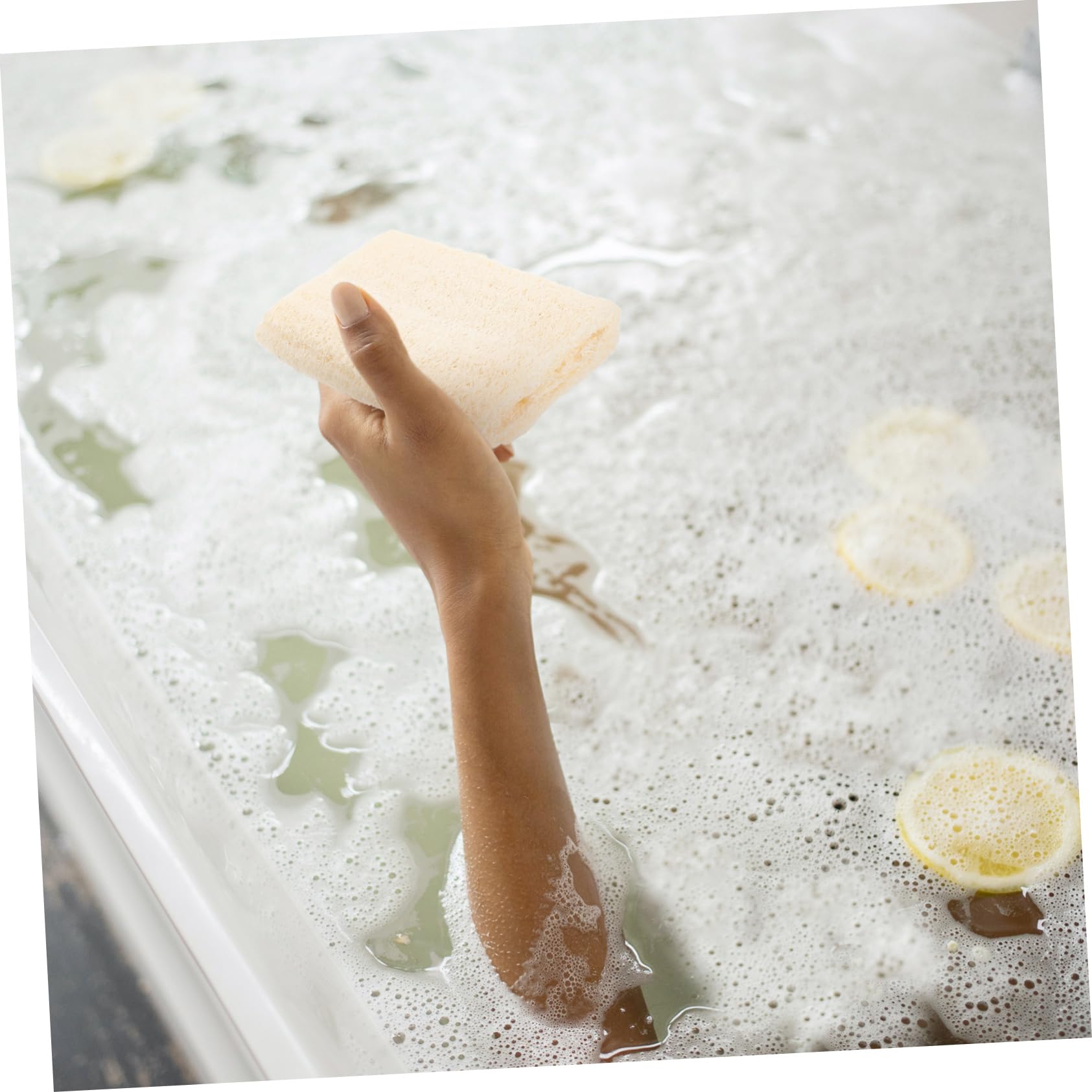 VALICLUD Bath Scrubber Exfoliating Loofah for Shower Deep Cleansing Back Scrubber Durable Skin Friendly Material Thickened Design for Comfortable Bathing