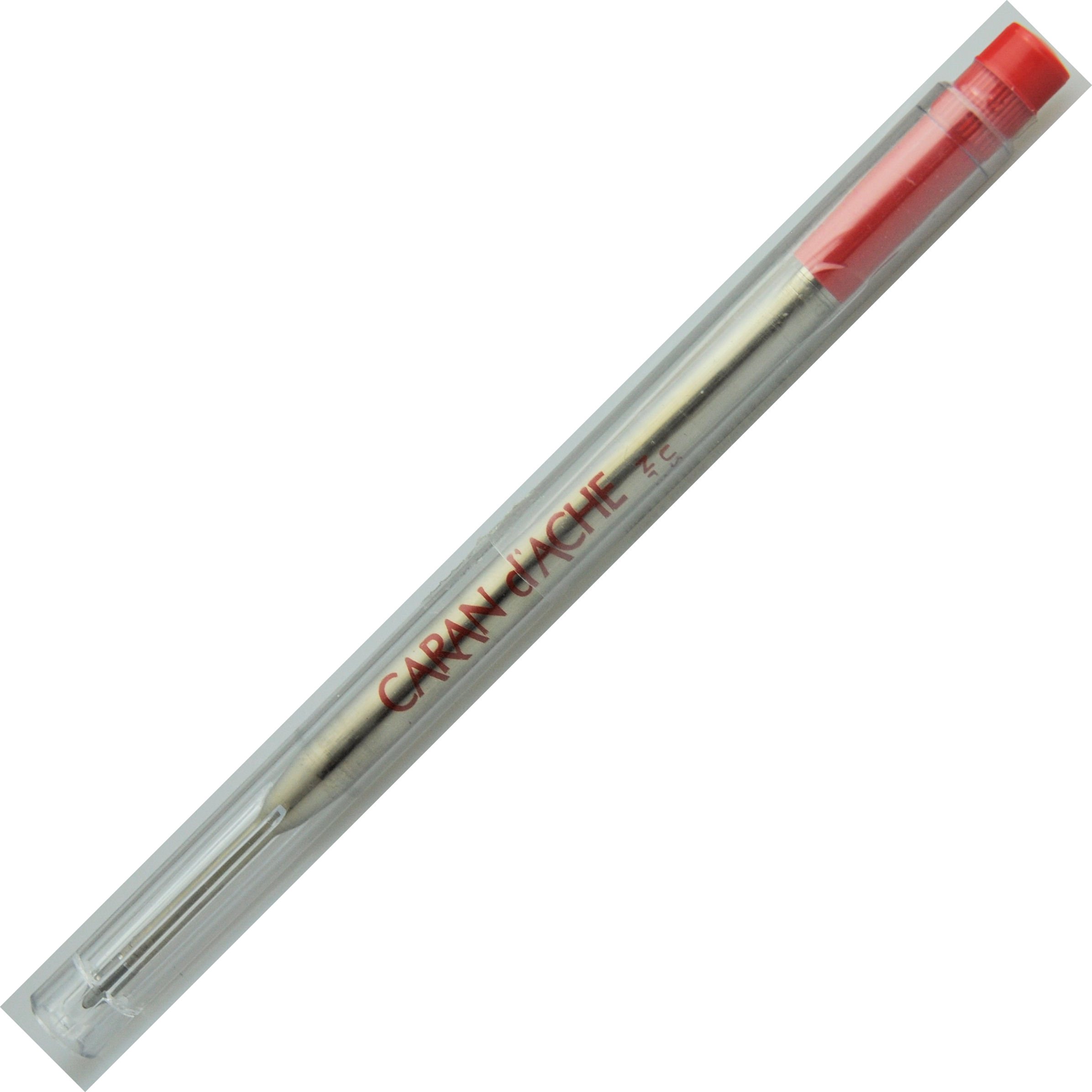 Caran d'Ache Goliath Ballpoint Cartridge for Alchemix & Metal Collection, Red Fine,8420.070