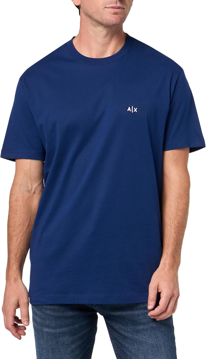 Armani Exchange Mens Small Chest Logo Tee