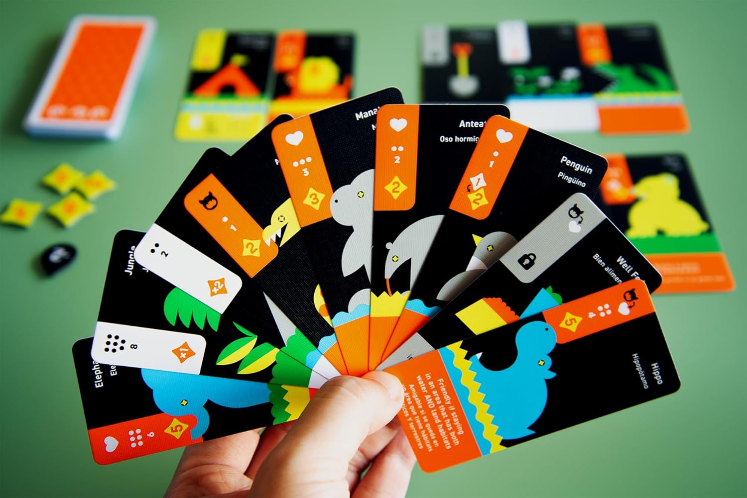 Oink Games Moving Wild | Family Friendly Animal Strategy Card Game | Fun for Game Night and Ages 8+, 1-6 Players