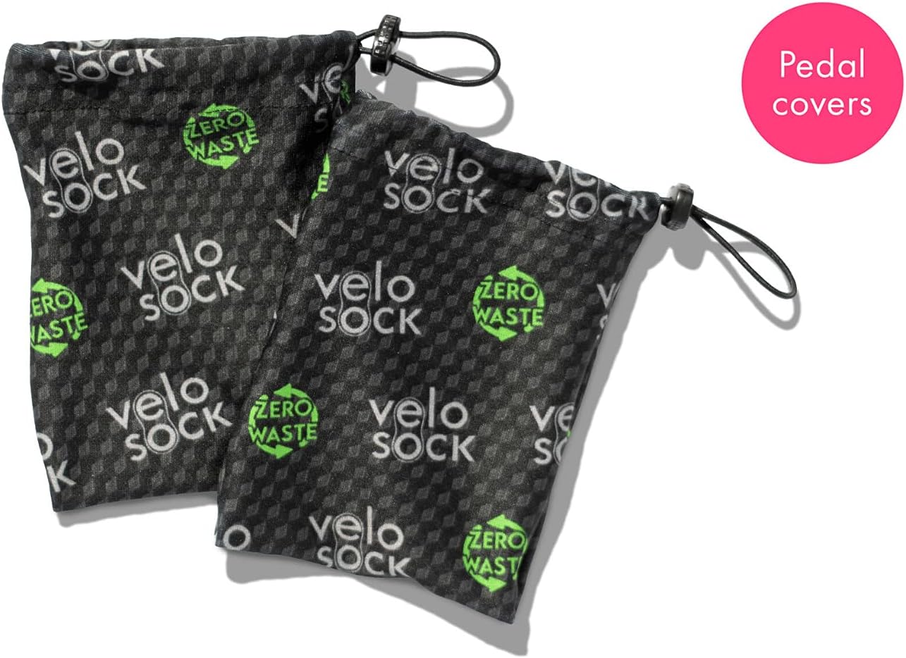 VELOSOCK Full Bike Cover SPEED/TRIATHLON for Indoor Storage and Transportation - Water Repellent Stretchy Zippered Fabric Bicycle Protection Travel Cover for TRIATHLON Bicycle
