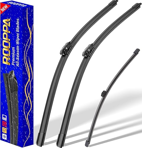 Vista 25 de 3 limpiaparabrisas de repuesto para Toyota Highlander 2008-2019, Lexus GX460 2011-2021, repuesto de equipo original, 26 pulgadas, 20 pulgadas, 12