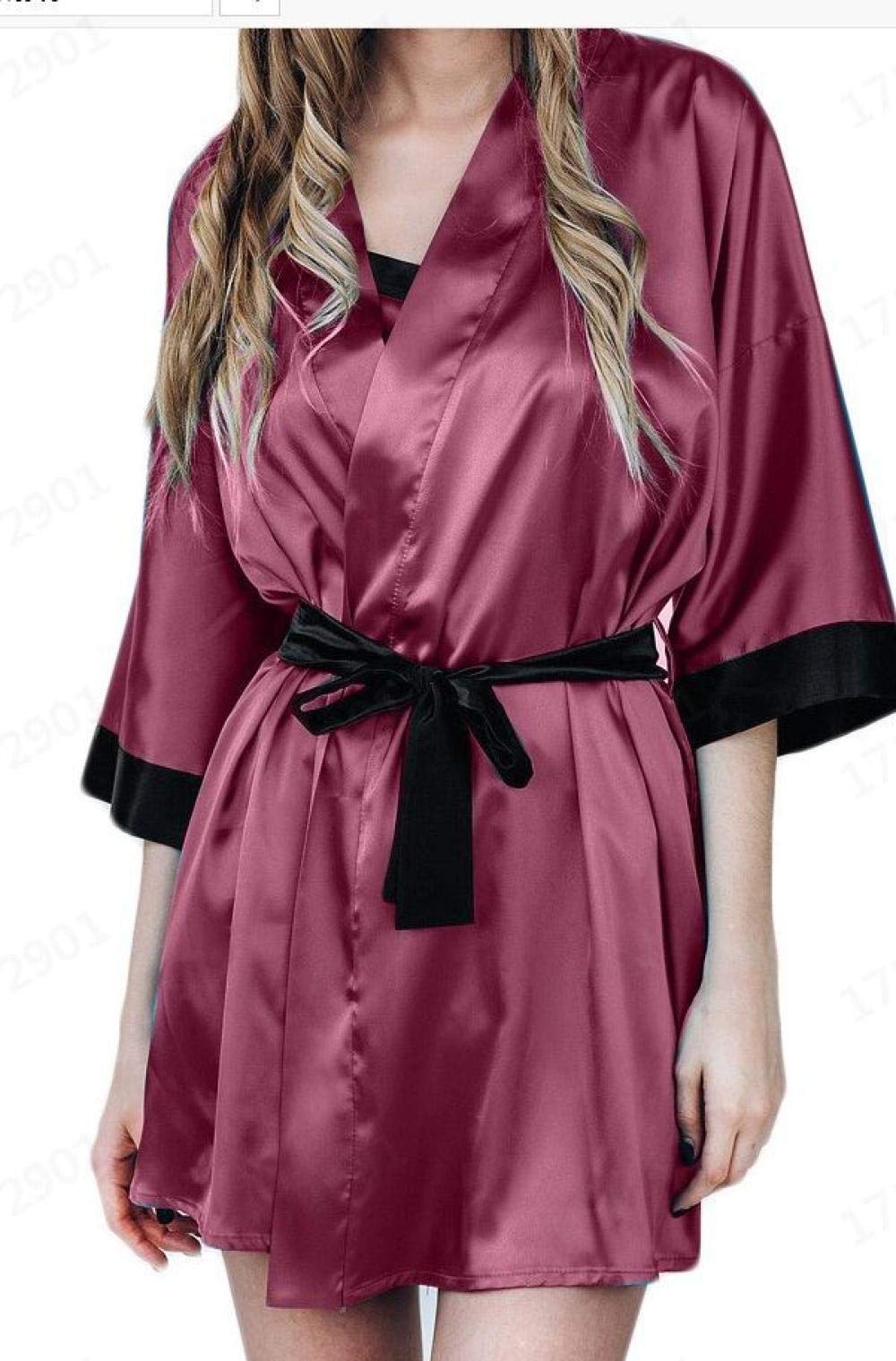 Bodysuit Mujer Camisones Lencería Sexy Señoras Home Divertido Pijama Conjunto de Pijamas (Negro XX) (Clear S) (Negro XX)