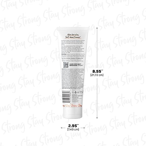 Miniatura 5 de Marc Anthony Champú reparador, reparación de unión + rescuplex - Repara, fortalece y mantiene los lazos dentro del cabello - Elimina el