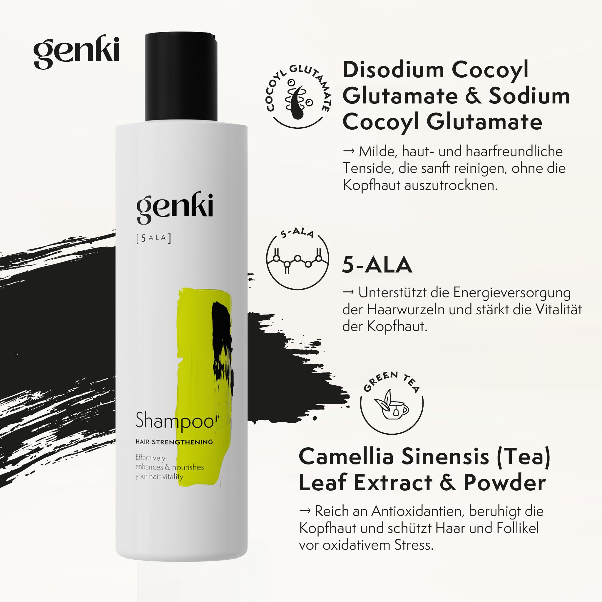 Hair Strengthening Set Shampoo, Conditioner und Haarserum