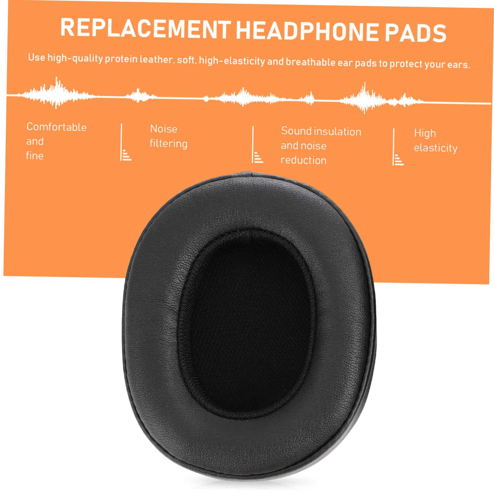 Gadpiparty 3 Set 2 Pezzi Jble55 Cuffie Auricolari Di Ricambio In Cotone Auricolari Auricolari Auricolari Pratici Cuscinetti Auricolari In Memory Foam Neri