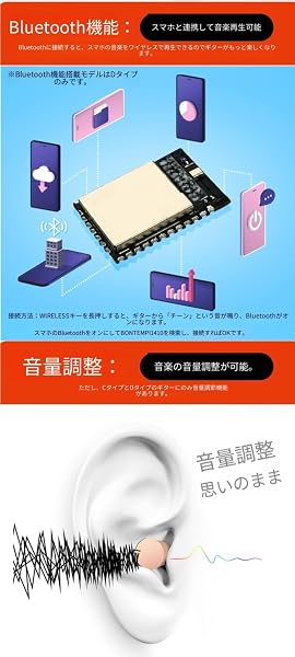子供用 リアルな電動ギターのおもちゃ — 音響効果付き・演奏可能な楽器 | 男の子・女の子向けの早期教育・知育ギフト (Model A(ブラック)— 弦センサー — ストラップ付属) - 5