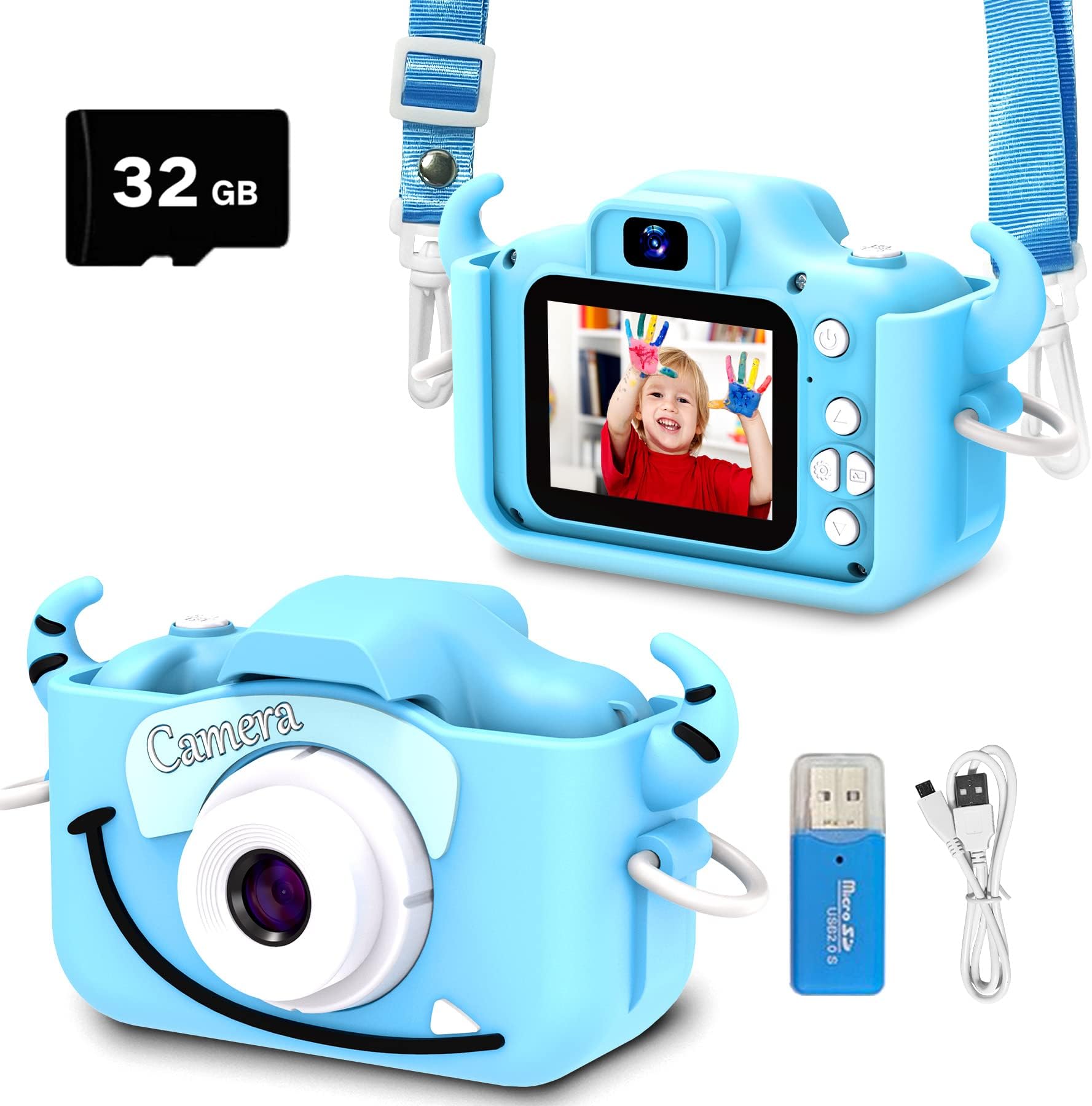 Kids Camera NJ-Dark Blue