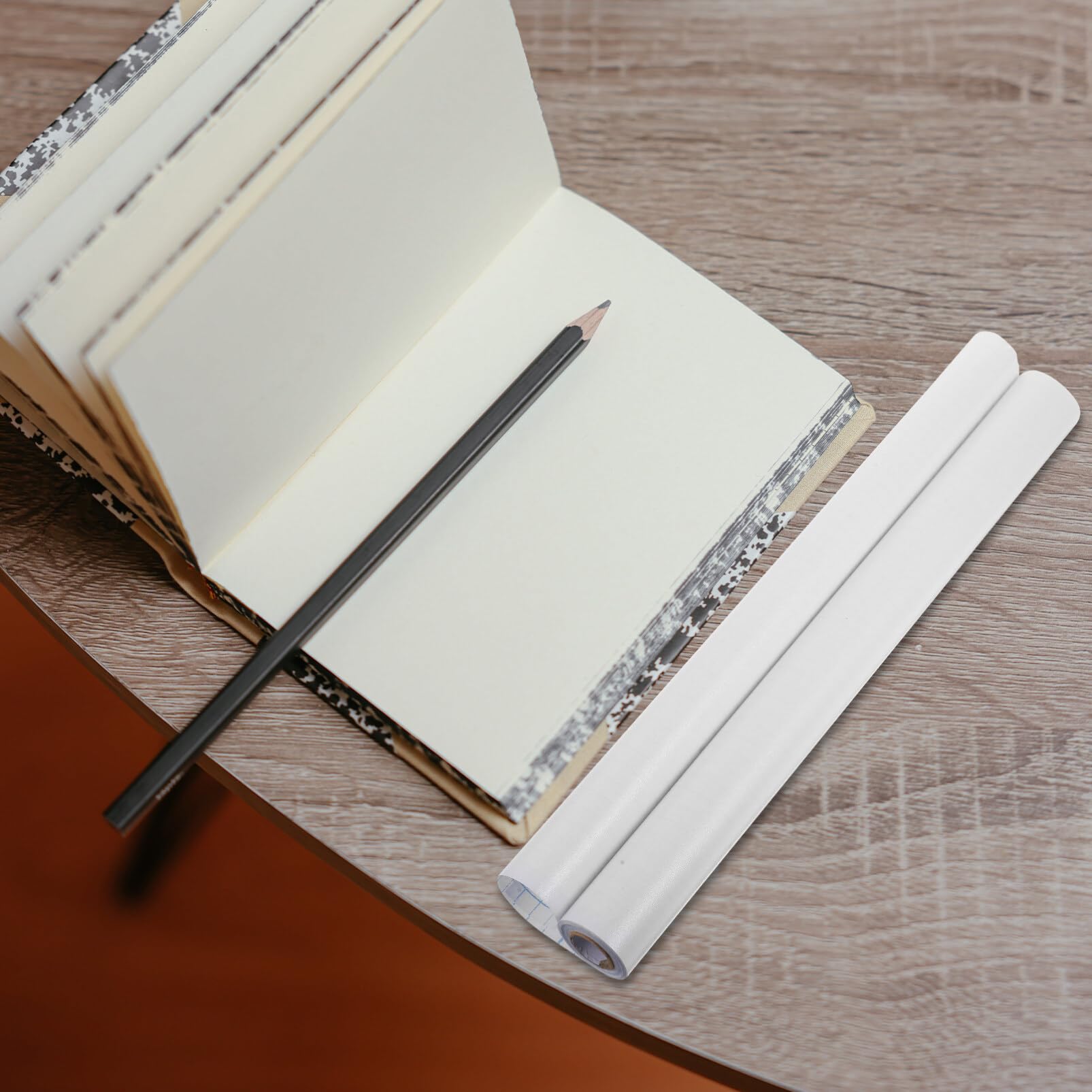Pellicola Adesiva Trasparente per Libri, 1 Rotolo, Protezione