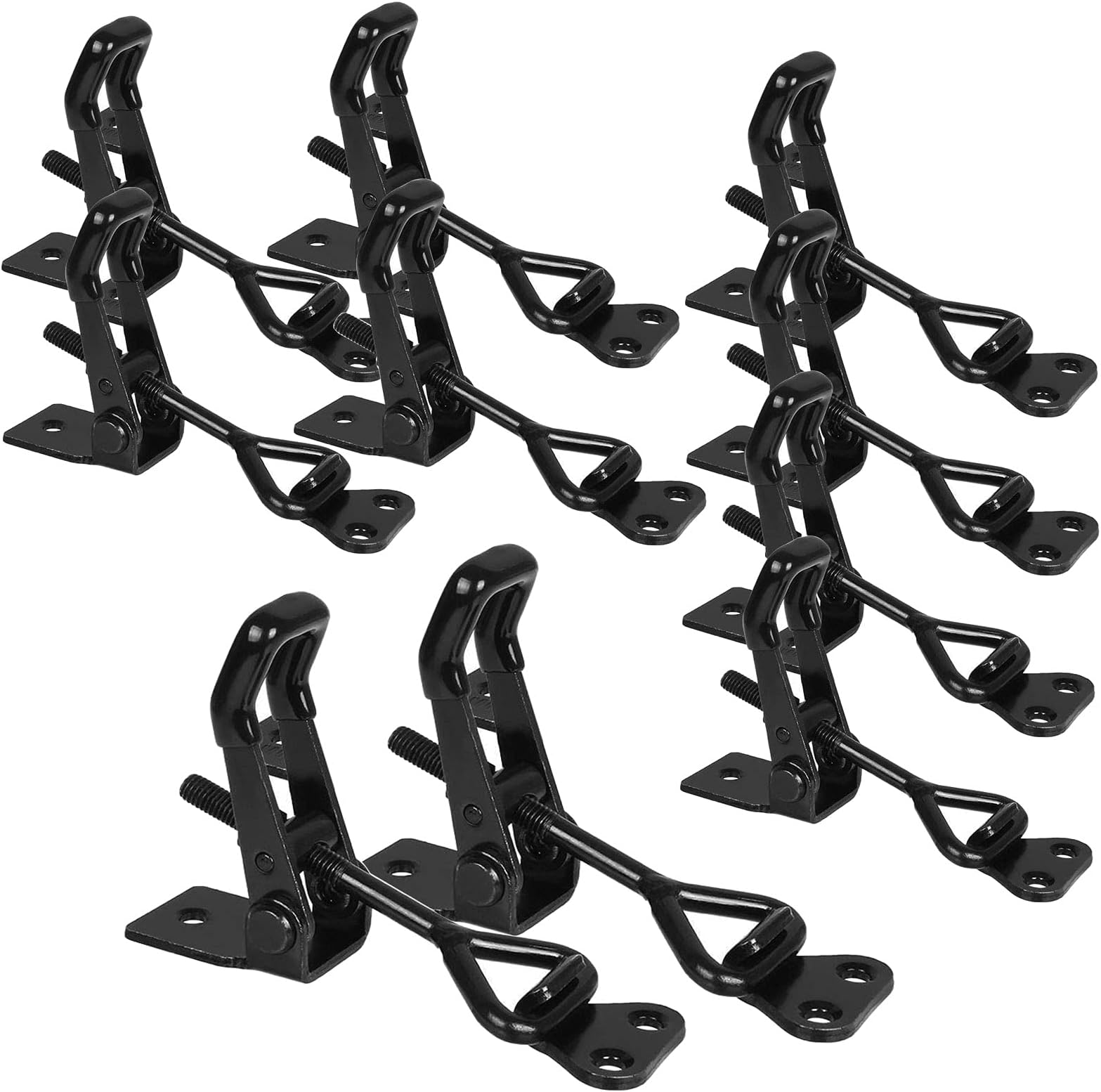 80 Pack Adjustable Toggle Latch Clamp 4001, 330 Lbs Holding Capacity Heavy Duty Quick Release Pull Latch Toggle Clamp I3607212097