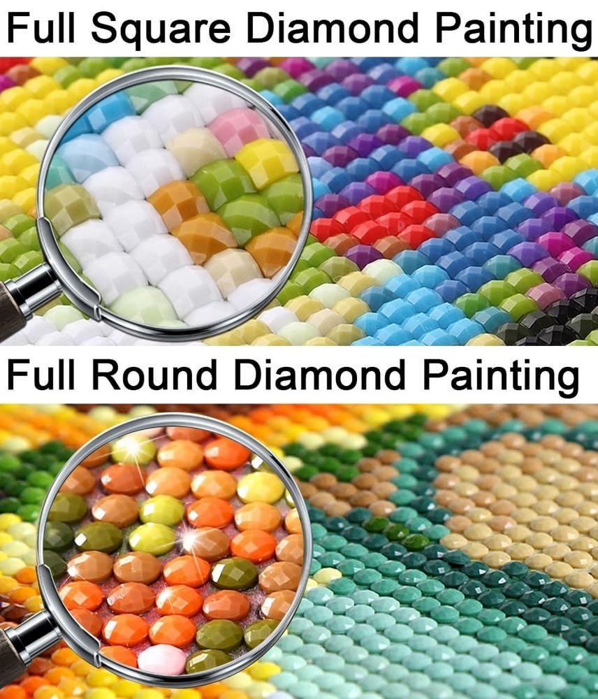 Diamond painting pour Mural Décoration Strass Broderie Complet Diamant Peinture Kit 5D DIY Adultes Point De Croix Art Peinture à l'encre de Chine représentant un lotus koï,Diamant carré 90x240cm