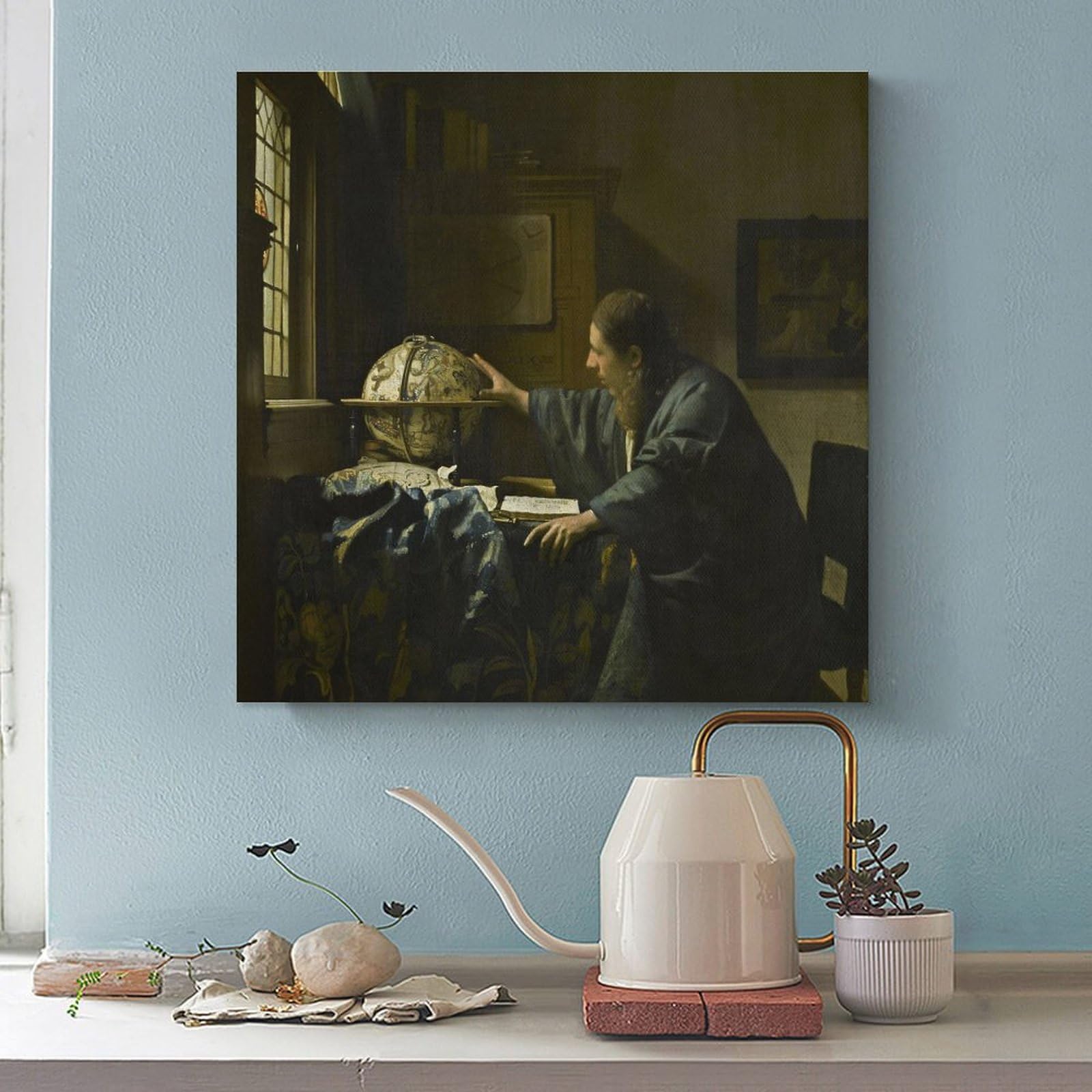 Amazon.co.jp: ヨハネス・フェルメール「天文学者」オランダ黄金