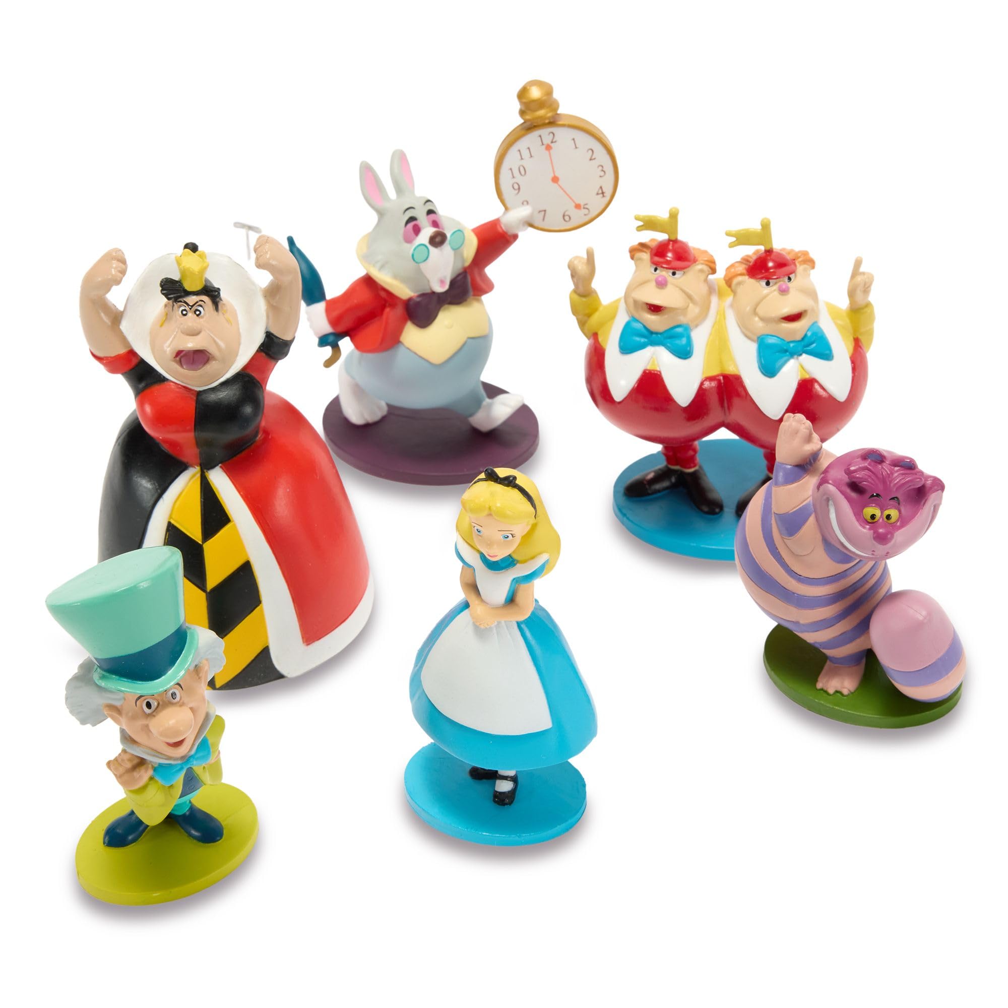 Disney Store Official Alice in Wonderland Figure Set