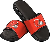 Vista 13 de FOCO mens NFL Team Logo Sport Shower Foam Slide Flip Flop Sandals