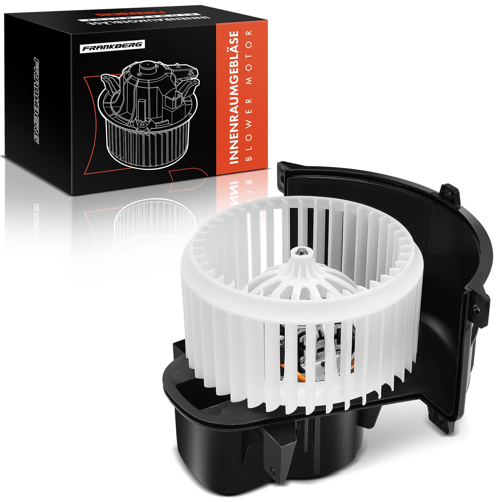Frankberg Motor del ventilador del calefactor Compatible con T.o.u.a.r.e.g 7L6 7L7 7LA C.a.y.e.n.n.e 9PA Replace# 700262,7L0820021Q