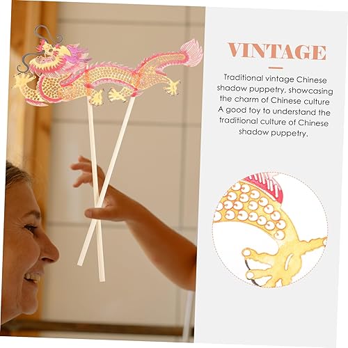 Miniatura 7 de ERINGOGO Juguetes de sombra china Marionetas de juguete de baile Accesorios de baile Sombra Puppetry Materiales Accesorios de juego Talking Story