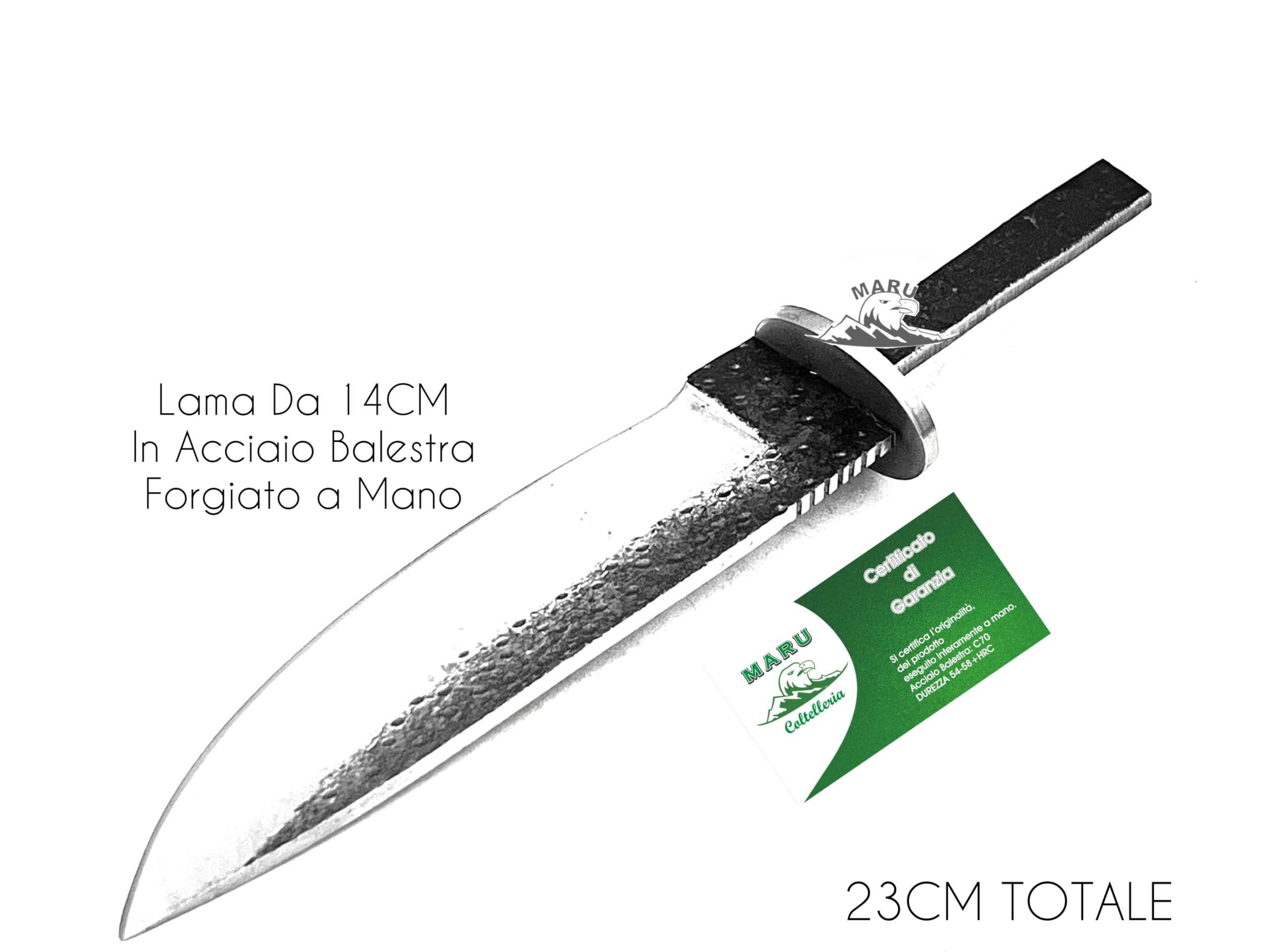 Lama in Acciaio Balestra C70 FORGIATO Blank Blade per Coltello Fai da Te Grezzo-per Costruzione di COLTELLI