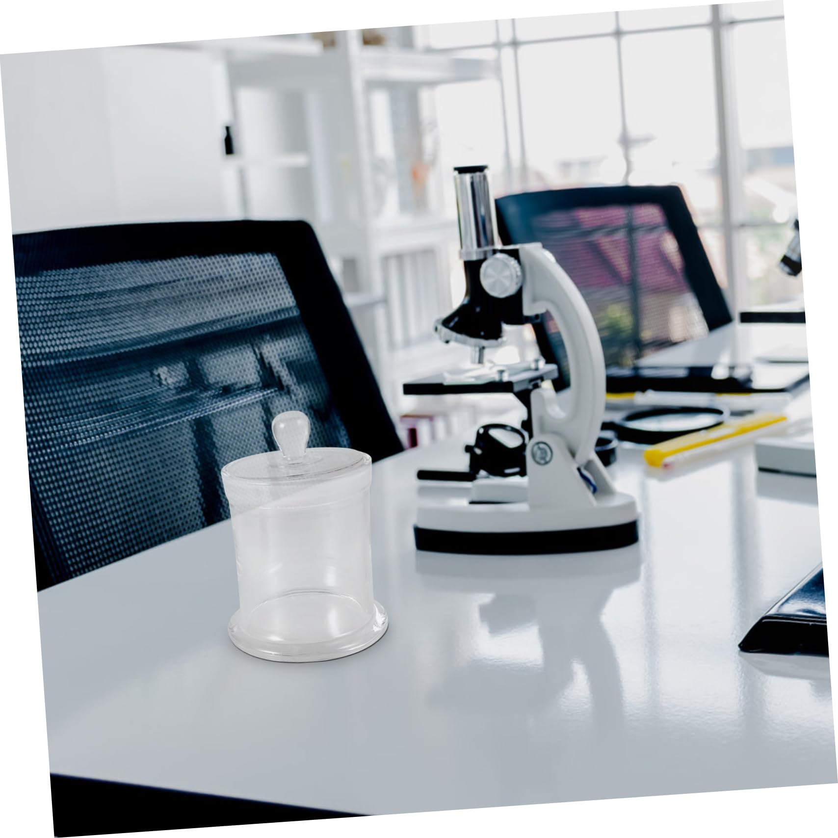 Toddmomy Słoik Do Barwienia Szkła Słoiki Laboratoryjne Z Pokrywkami Szkło Laboratoryjne Zbiornik Do Barwienia Laboratoryjnego Stojak Na Szkiełka Mikroskopowe Słoik Do Barwienia Do