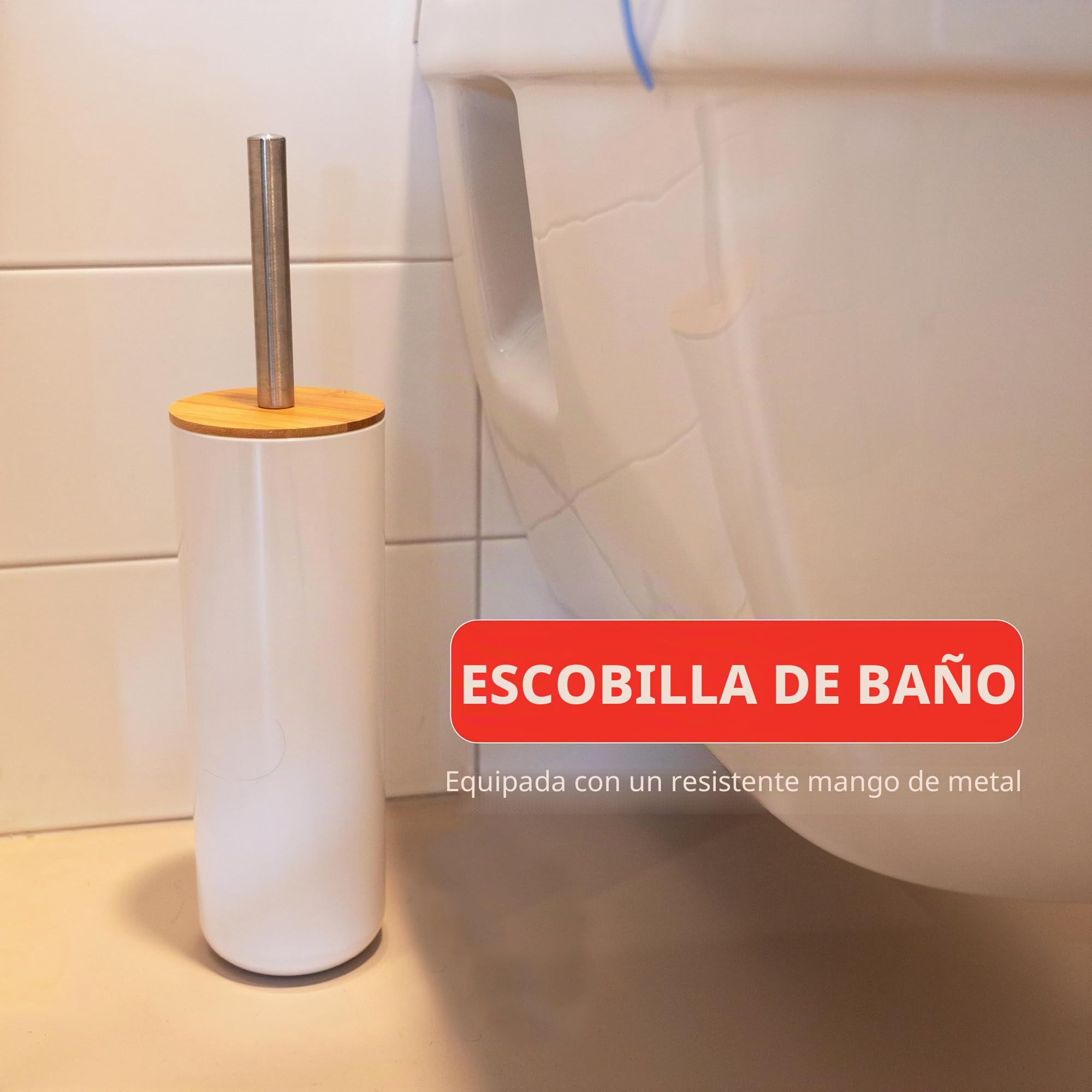 Alpina Set de baño y Aseo - Bamboo - 6 Piezas