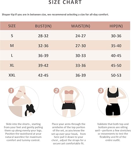 Vista 4 de FeelinGirl Conjuntos de entrenamiento para mujer, 2 piezas, sin costuras, brasier deportivo acanalado, talla grande, pantalones cortos de cintura