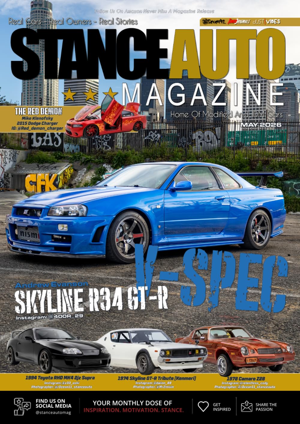 Stance Auto Magazine May 2026: Old School vs New School Tuner Cars