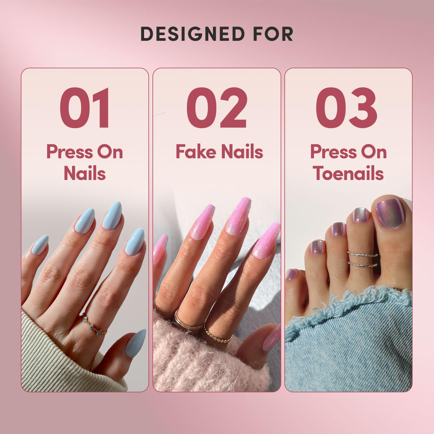 Glamnetic Brush On Nail Glue - Long Lasting -6 Glamnetic Brush On Nail Glue - Long Lasting -6