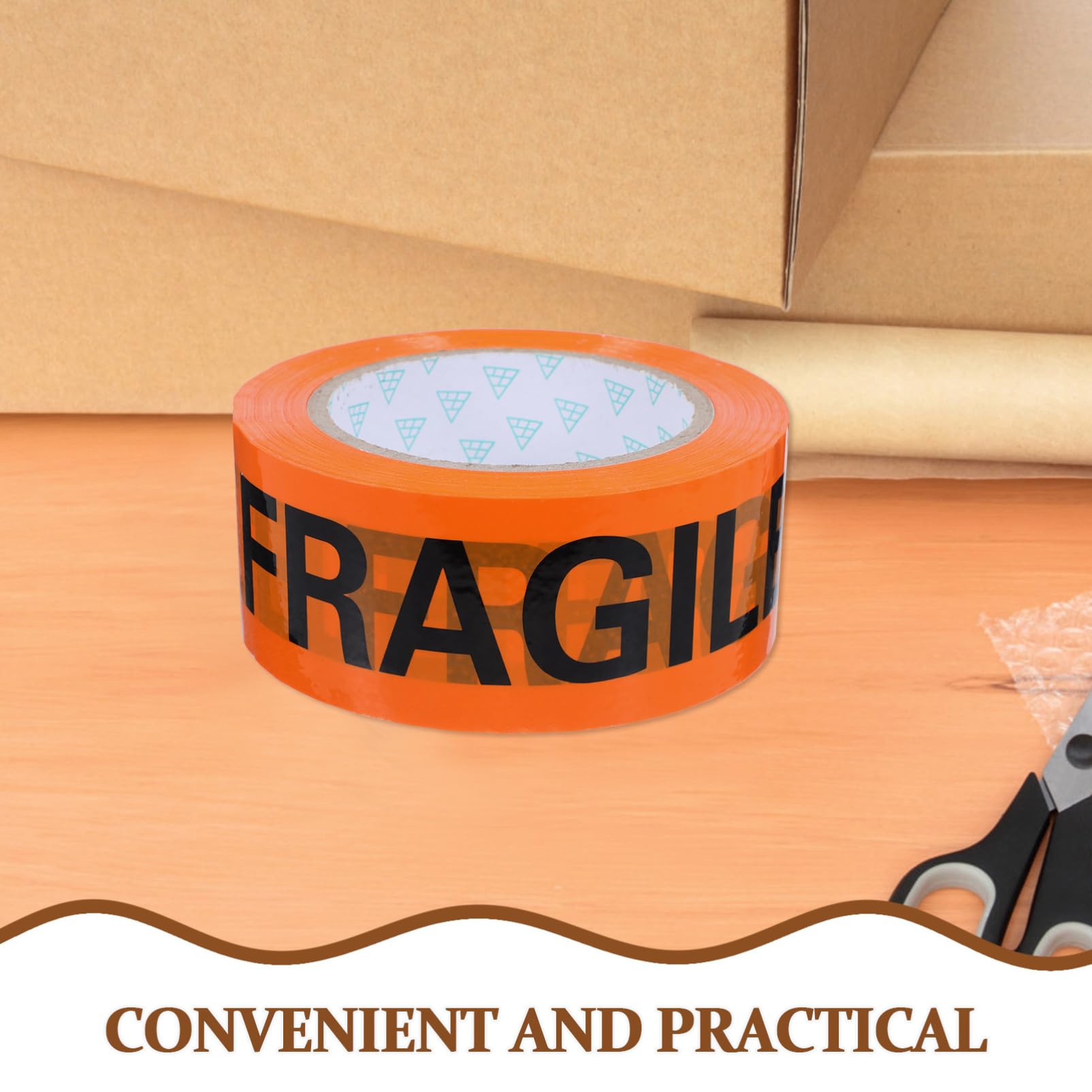 MAGICLULU 1 Rolle Fragile Tape Robustes Warnklebeband für und Versand Sorgt für Beim Transport von Zerbrechlichen Gegenständen