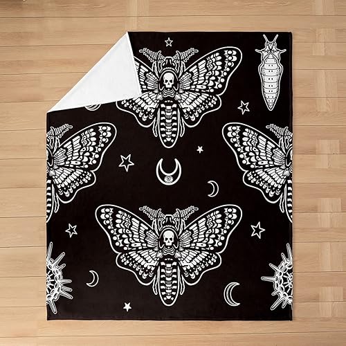 Vista 155 de Manta de cama de arte abstracto Grunge para niños, color verde azulado y naranja, manta de forro polar desordenada con pintura de óxido, manta Multi