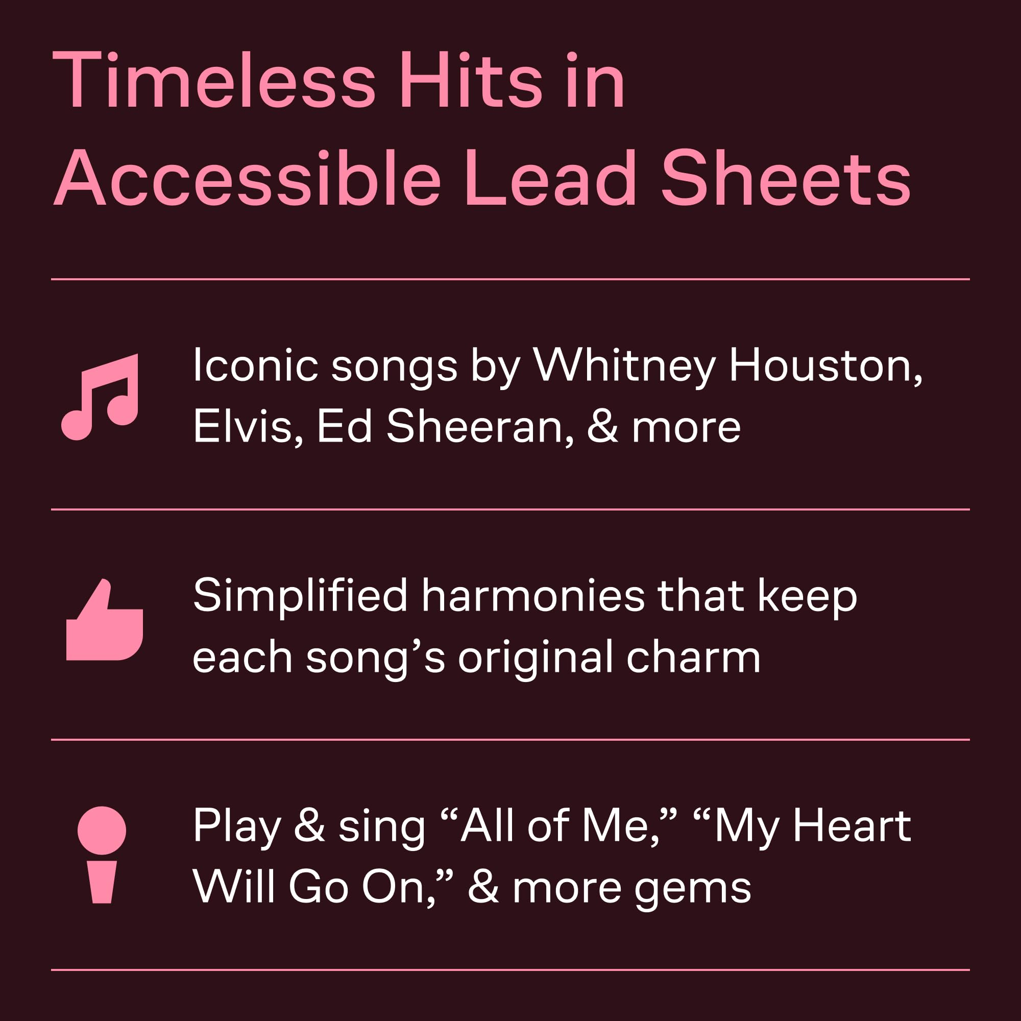 The easy love songs fake book: Melody, Lyrics & Simplified Chords in the Key of C