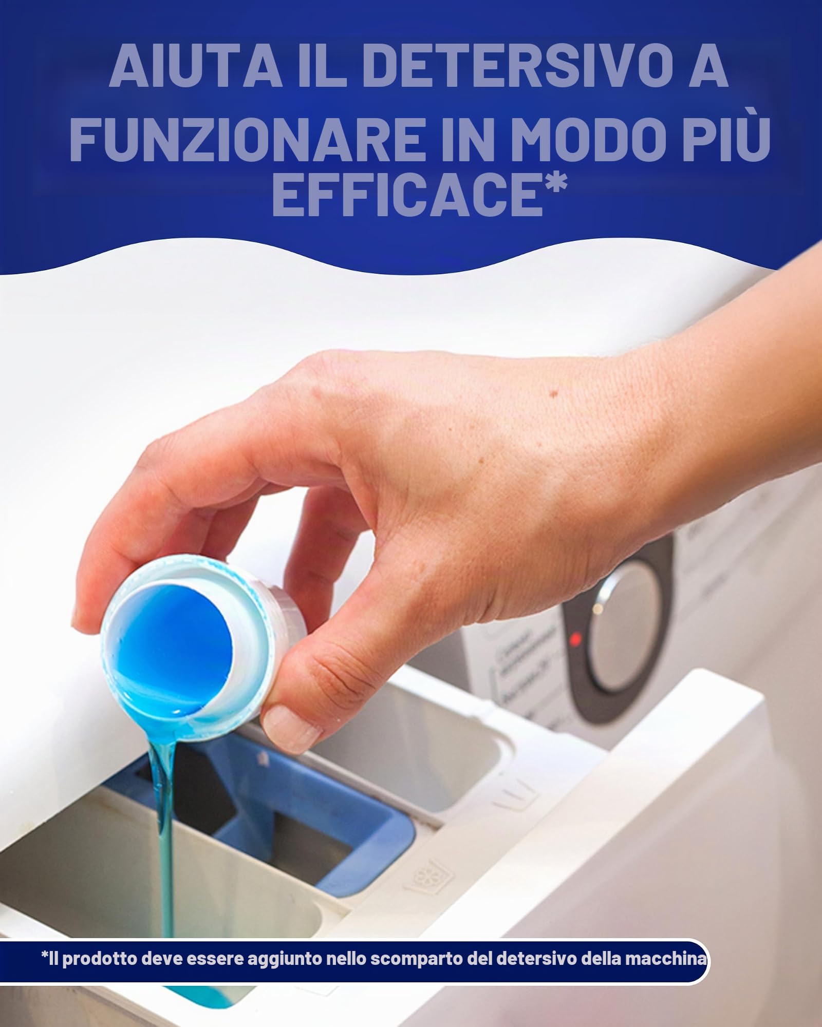 Calgon Gel 4 in 1 addolcitore per lavatrice 750 ml, confezione da 6, 6 x 750 ml