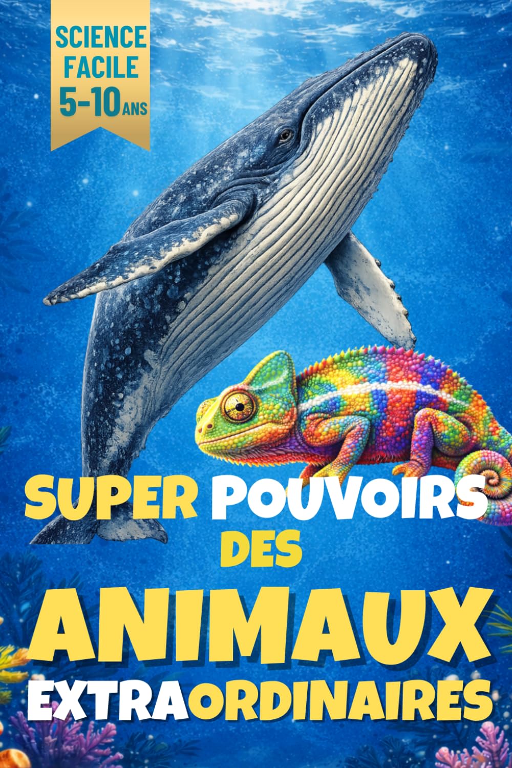 Animaux extraordinaires : histoires vraies de supers-pouvoirs incroyables: Pars à la découverte des talents secrets de la nature. Livre en couleur pour les enfants curieux de 5 à 10 ans.