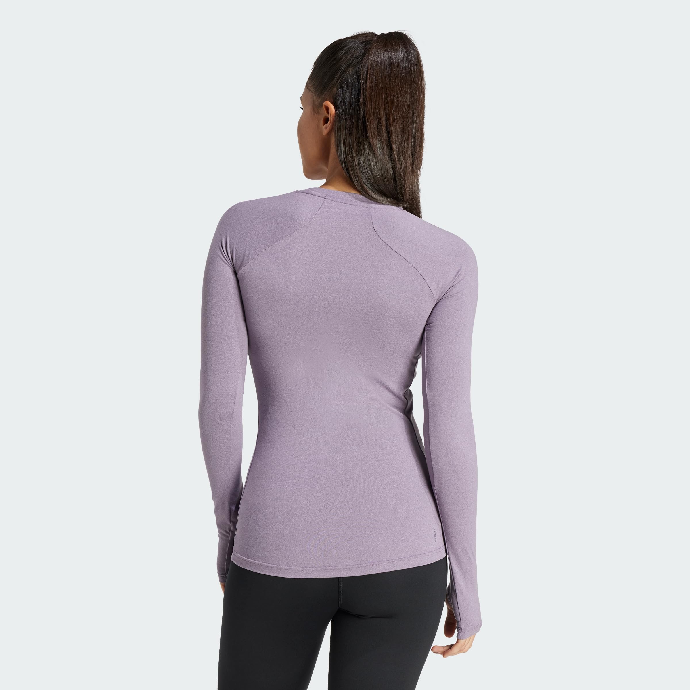 adidas Techfit Longsleeve Training Top Camiseta de Manga Larga Mujer