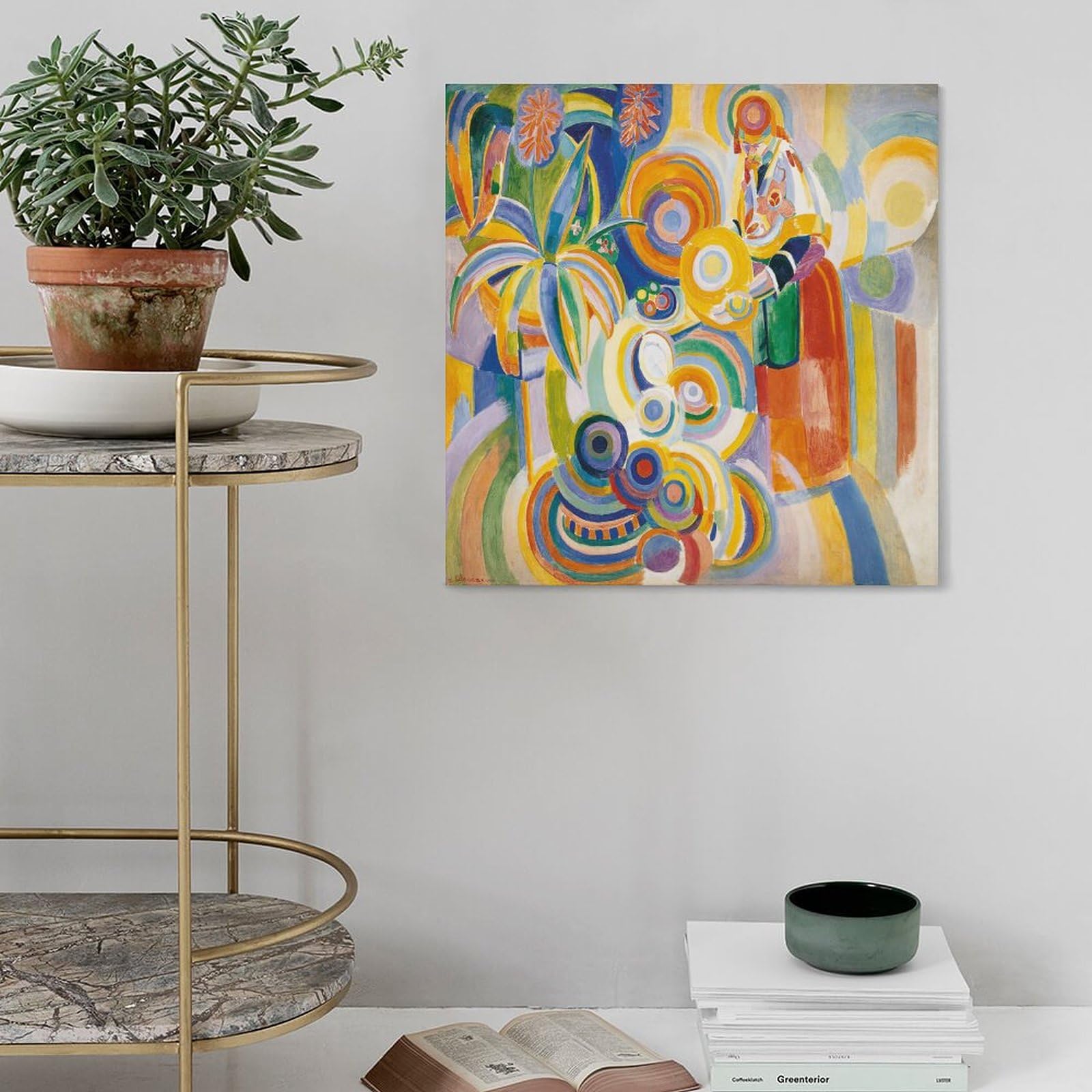 Amazon.co.jp: Robert Delaunayロベール・ドローネー抽象絵画