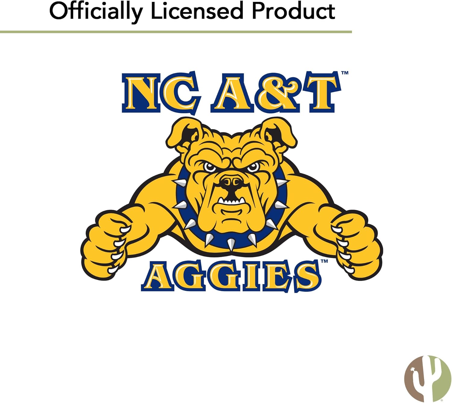 Desert Cactus North Carolina A&T State University Sticker Aggies Vinyl Decals Laptop Water Bottle Car Scrapbook Sheet T1 (Type 1-1) - Image 6