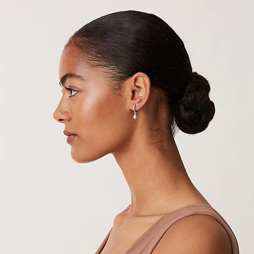 Miniatura 4 de PAVOI Aretes colgantes de oro de 14 quilates chapados en plata de ley S925 para mujer, ligeros, con diseño de cruz, ojo malvado, trébol, celta